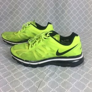 Nike Air Max+ Running Shoes 487982-701, Volt Black
